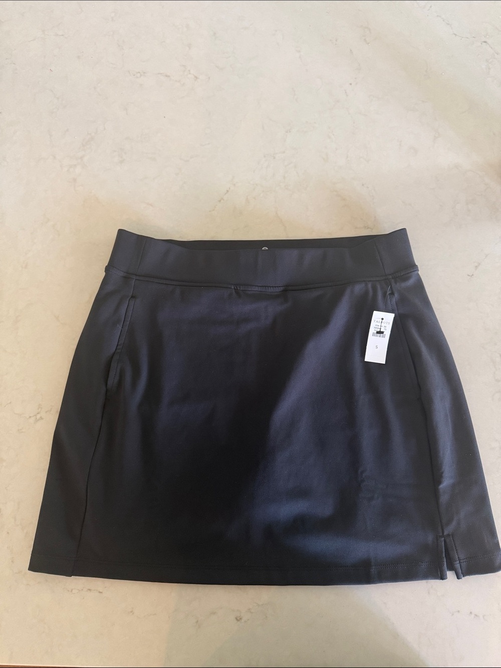 NWT Talbots Black Mini Skort Size Small